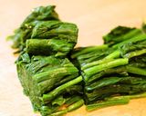 ほうれん草と生ハムのエッグココット作り方1写真