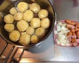 ポテトのミルクスープ作り方1写真