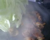 鶏モモ肉とキャベツの照り焼き風♪♪作り方4写真