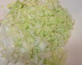 糖質制限☆小麦ファイバーでお好み焼き作り方1写真