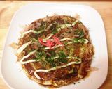 糖質制限☆小麦ファイバーでお好み焼き作り方6写真
