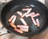 あっさり仕上げ　長芋ベーコン炒め作り方2写真