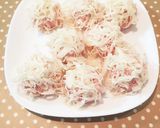 簡単！豆腐シュウマイ！レンジでヘルシー！作り方5写真