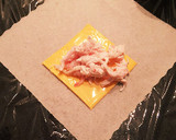 簡単！ささみチーズかにかまの春巻き作り方4写真