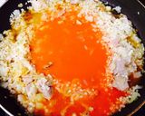 Ｘ’masリース風〜野菜なパエリア^_^作り方7写真