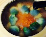 Ｘ’masリース風〜野菜なパエリア^_^作り方9写真