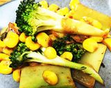 焼きもろこし、ブロッコリーとチーズで副菜作り方5写真