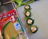 お弁当に☆ミモレットときゅうりの巻きもの作り方5写真