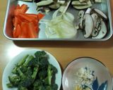 茄子と豚肉とブロッコリーの中華炒め作り方1写真
