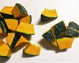 ☆かぼちゃの甘辛煮作り方1写真
