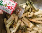 大根とメカブの黄身酢和え作り方4写真