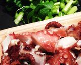 たことかぶらの葉・醤油糀ソテー作り方1写真