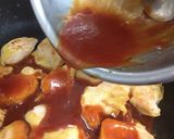 ほうれん草と鶏肉のケチャップ炒め作り方8写真