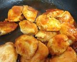 ほうれん草と鶏肉のケチャップ炒め作り方9写真