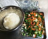 大根もち 大根葉入り作り方1写真