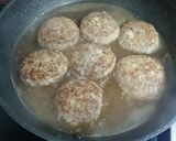 和風☆簡単☆煮込みハンバーグ作り方5写真