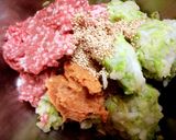 白菜消費に！メチャ旨☆白菜メンチ♪作り方2写真
