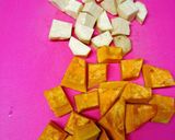温かい！ココナッツミルクのスープ。作り方1写真