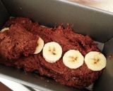 卵なしHMのココアバナナパウンドケーキ作り方2写真
