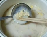 白菜とベーコンのあっさりクリームスープ作り方15写真