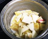 サツマイモのミルク煮作り方3写真