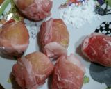 豚肉とじゃがいものコロッケ風肉巻き☆作り方4写真