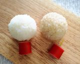 キャラ弁＊簡単♪クリスマスアニマル弁当作り方2写真
