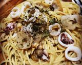 簡単!イカとアサリのパスタ作り方8写真