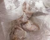 柚子の香り〜♪鶏肉の塩から揚げ:✲作り方3写真