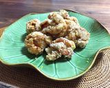 柚子の香り〜♪鶏肉の塩から揚げ:✲作り方5写真