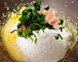 ほうれん草、ベーコンのおかずマフイン作り方4写真