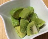男の手料理♪キュウイとアボガドde？？？作り方8写真