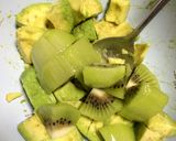 男の手料理♪キュウイとアボガドde？？？作り方7写真