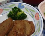 介護食　やわらかビーフステーキ膳作り方1写真
