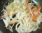 あっさりうまうま♡和風な焼きうどん作り方2写真