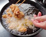 人気メニュー☆若鶏唐揚げ定食ぅ♪作り方6写真
