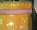 キャラ弁お弁当に★魚ニソのハートの卵焼き作り方5写真
