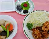 人気メニュー☆若鶏唐揚げ定食ぅ♪作り方9写真