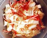 おから＆豆腐＆米粉＊白菜の団子スープ作り方2写真