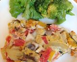 きのこと野菜の塩麹で減塩オムレツ作り方4写真