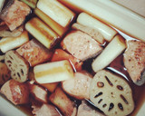 簡単♡鮭と蓮根と白ネギの焼き浸し☆作り方5写真