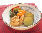 切昆布とがんもと薩摩芋の煮物作り方7写真