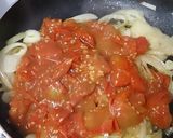 とろけるチーズinのトマトのパスタ作り方3写真