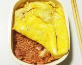 キャラ弁・セカオワ弁当オムライス♪作り方2写真