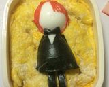 キャラ弁・セカオワ弁当オムライス♪作り方7写真