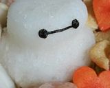 簡単作成(≧∇≦)ベイマックスおにぎり作り方17写真