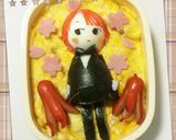 キャラ弁・セカオワ弁当オムライス♪作り方9写真