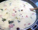 白菜・豆乳のクリームスープ作り方7写真