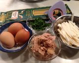 長芋サクサクツナパスタ作り方1写真