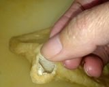 かんぴょうも爪楊枝も要らない餅巾着作り方1写真